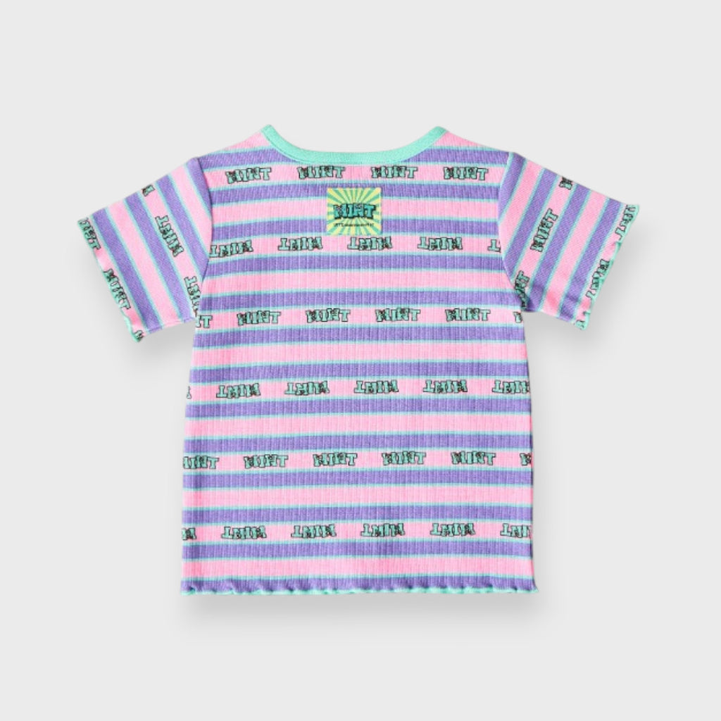 COLORFUL BORDER MELLO KIDS T-SHIRT (140-160cm)