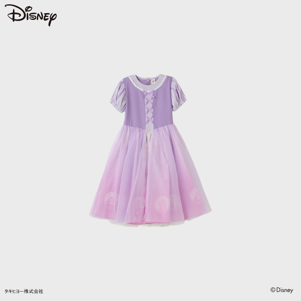 KIDS DISNEY - RAPUNZEL BABY ONE PIECE PURPLE (90 - 100CM)
