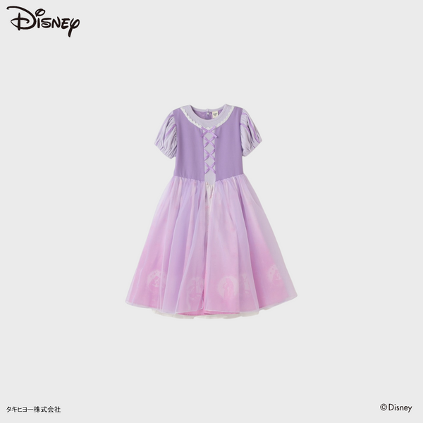 KIDS DISNEY - RAPUNZEL BABY ONE PIECE PURPLE (90 - 100CM)