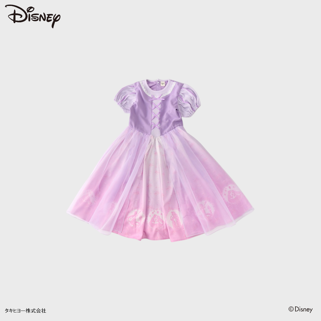KIDS DISNEY - RAPUNZEL BABY ONE PIECE PURPLE (90 - 100CM)