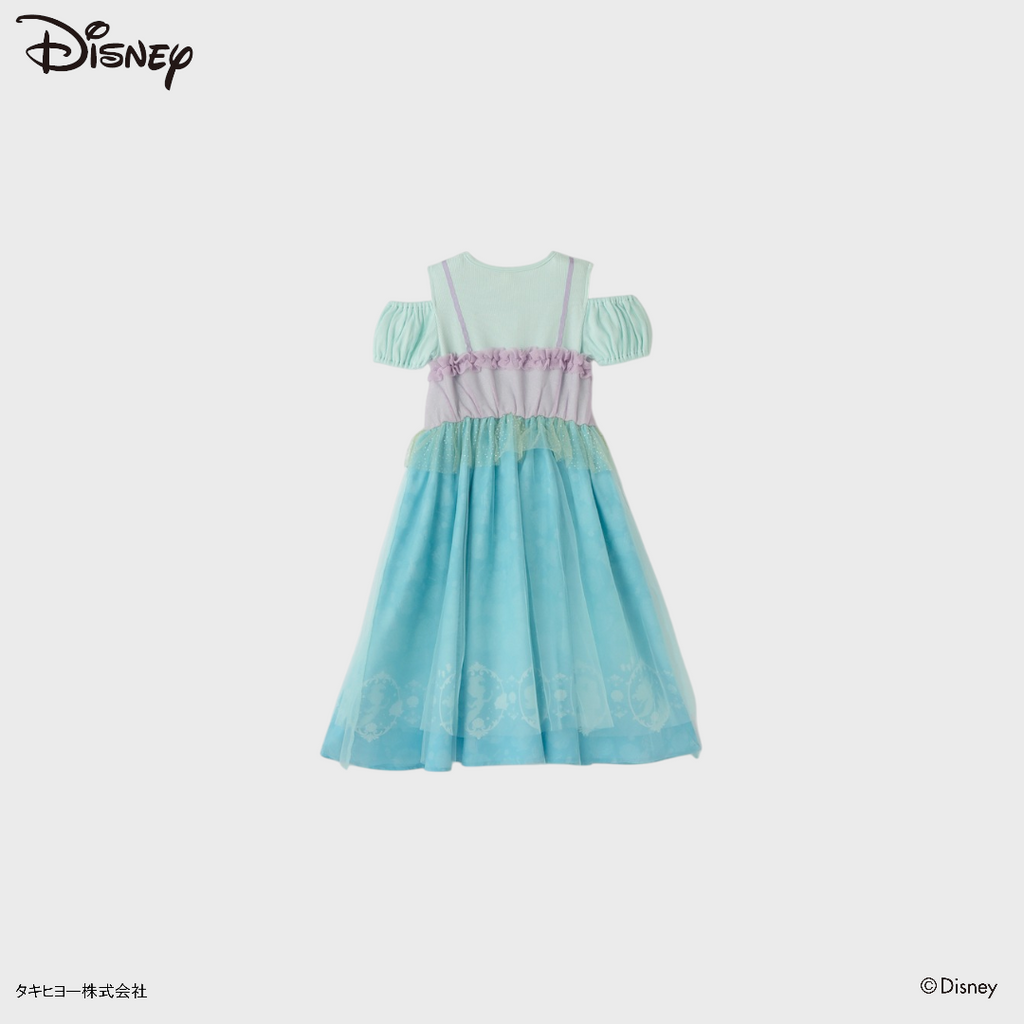 KIDS DISNEY - ARIEL BABY ONE PIECE BLUE (90 - 100CM)