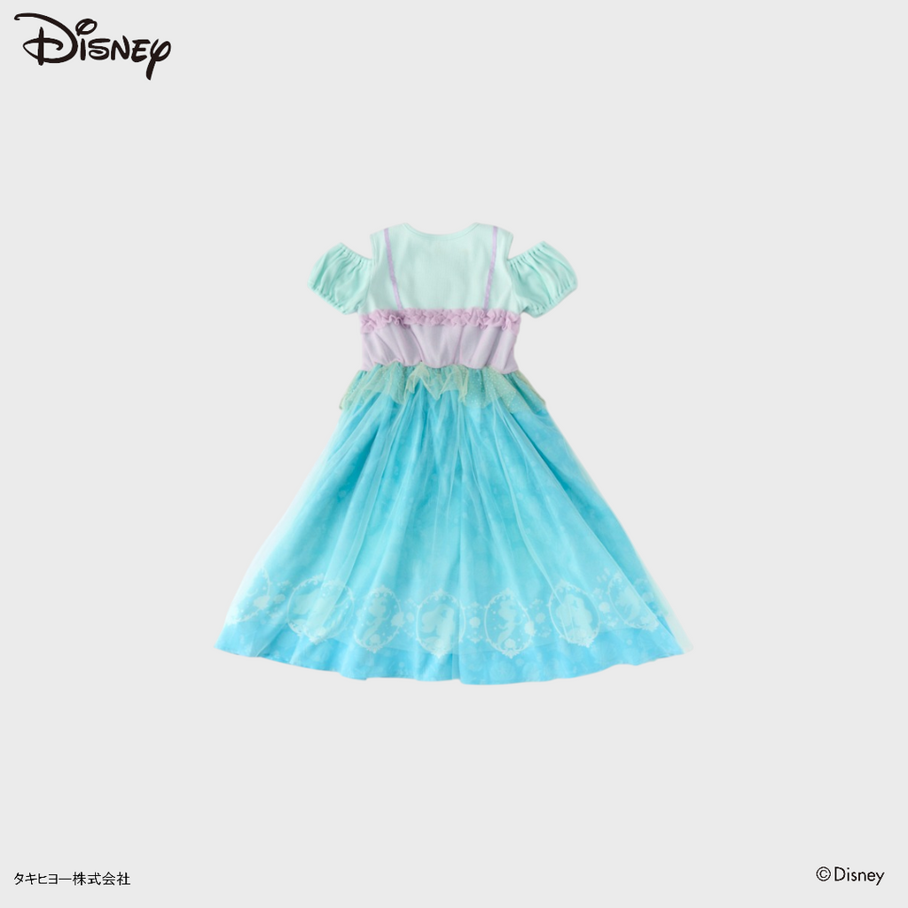 KIDS DISNEY - ARIEL BABY ONE PIECE BLUE (90 - 100CM)