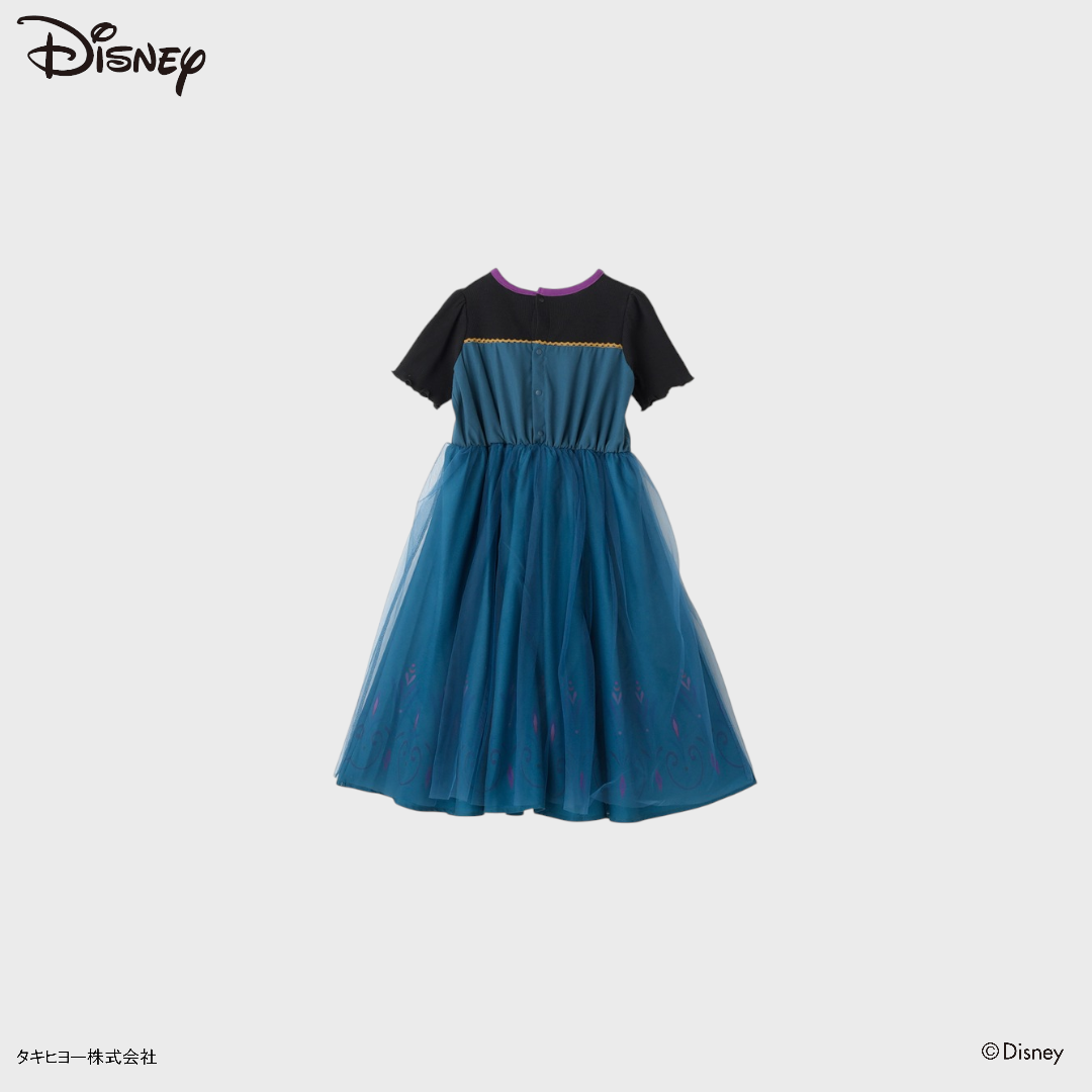 KIDS DISNEY - ANNA BABY ONE PIECE BLUE (90 - 100CM)