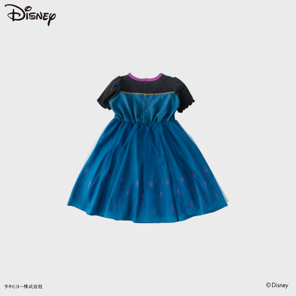 KIDS DISNEY - ANNA BABY ONE PIECE BLUE (90 - 100CM)