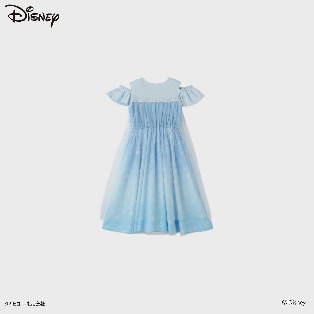 KIDS DISNEY - ELSA BABY ONE PIECE BLUE (90 - 100CM)