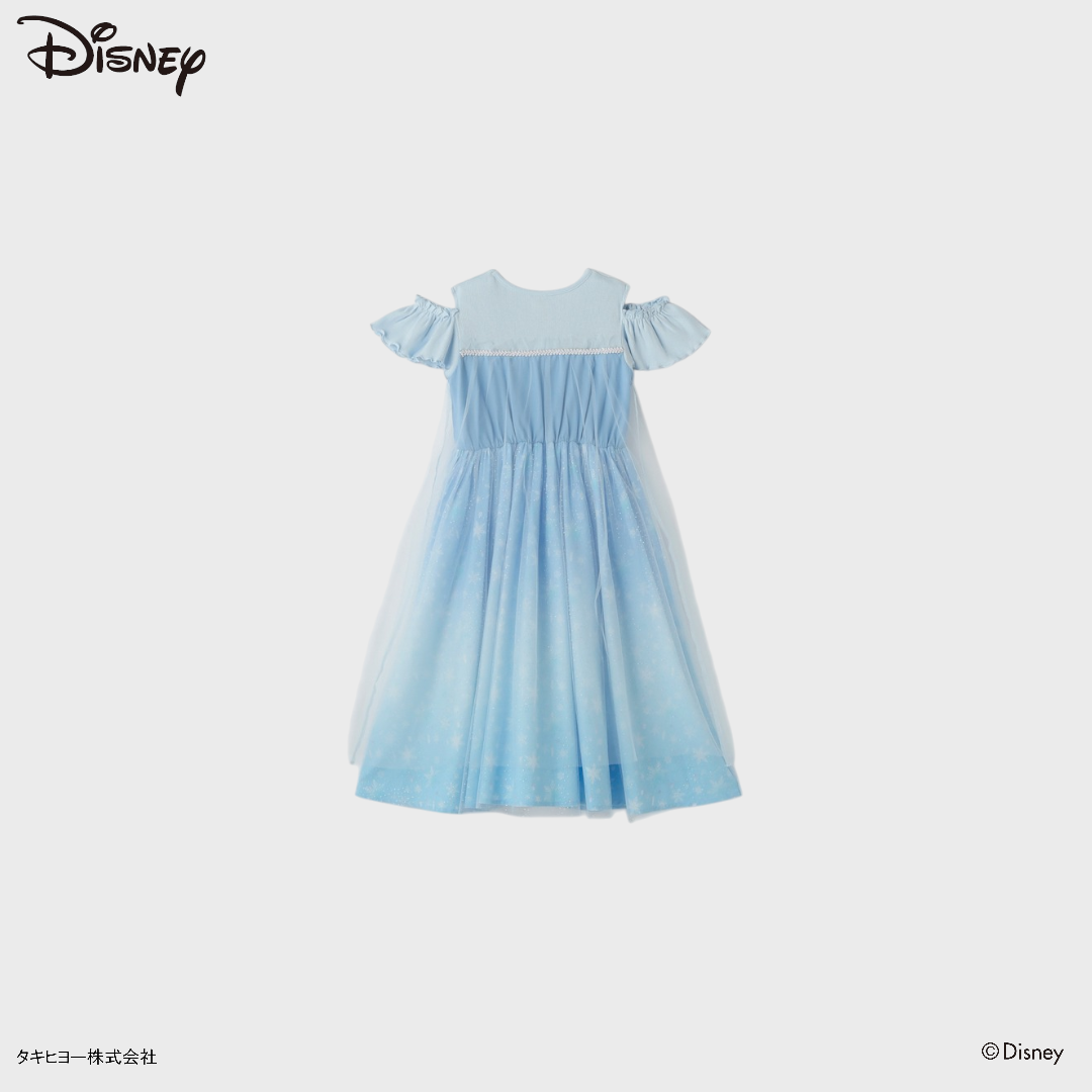 KIDS DISNEY - ELSA BABY ONE PIECE BLUE (90 - 100CM)