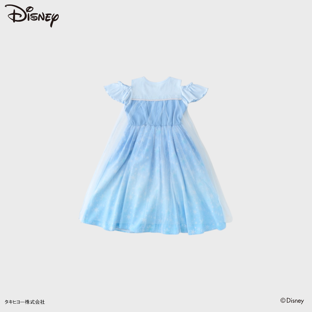 KIDS DISNEY - ELSA BABY ONE PIECE BLUE (90 - 100CM)