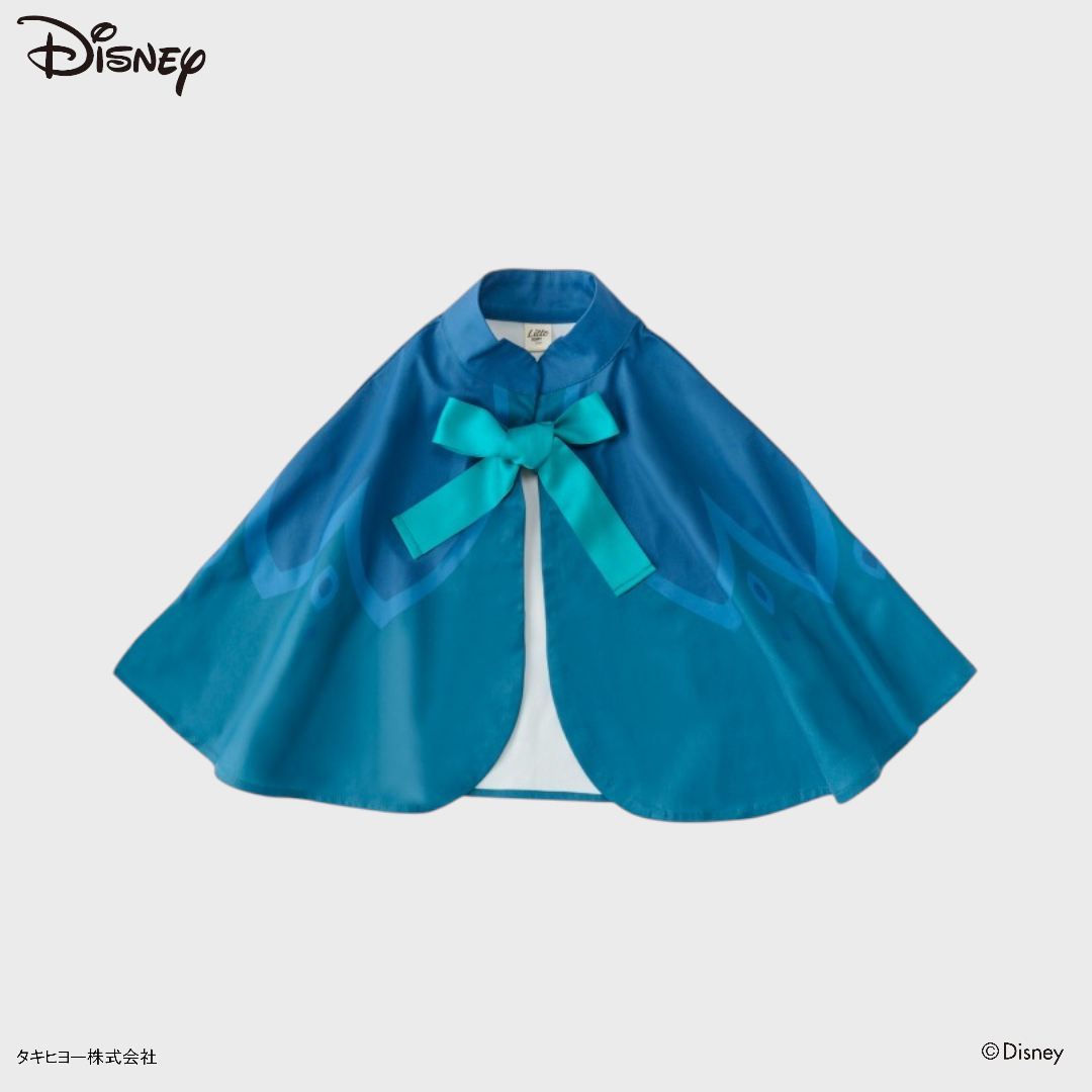 KIDS DISNEY - ANNA BABY CAPE BLUE (90 - 100CM)