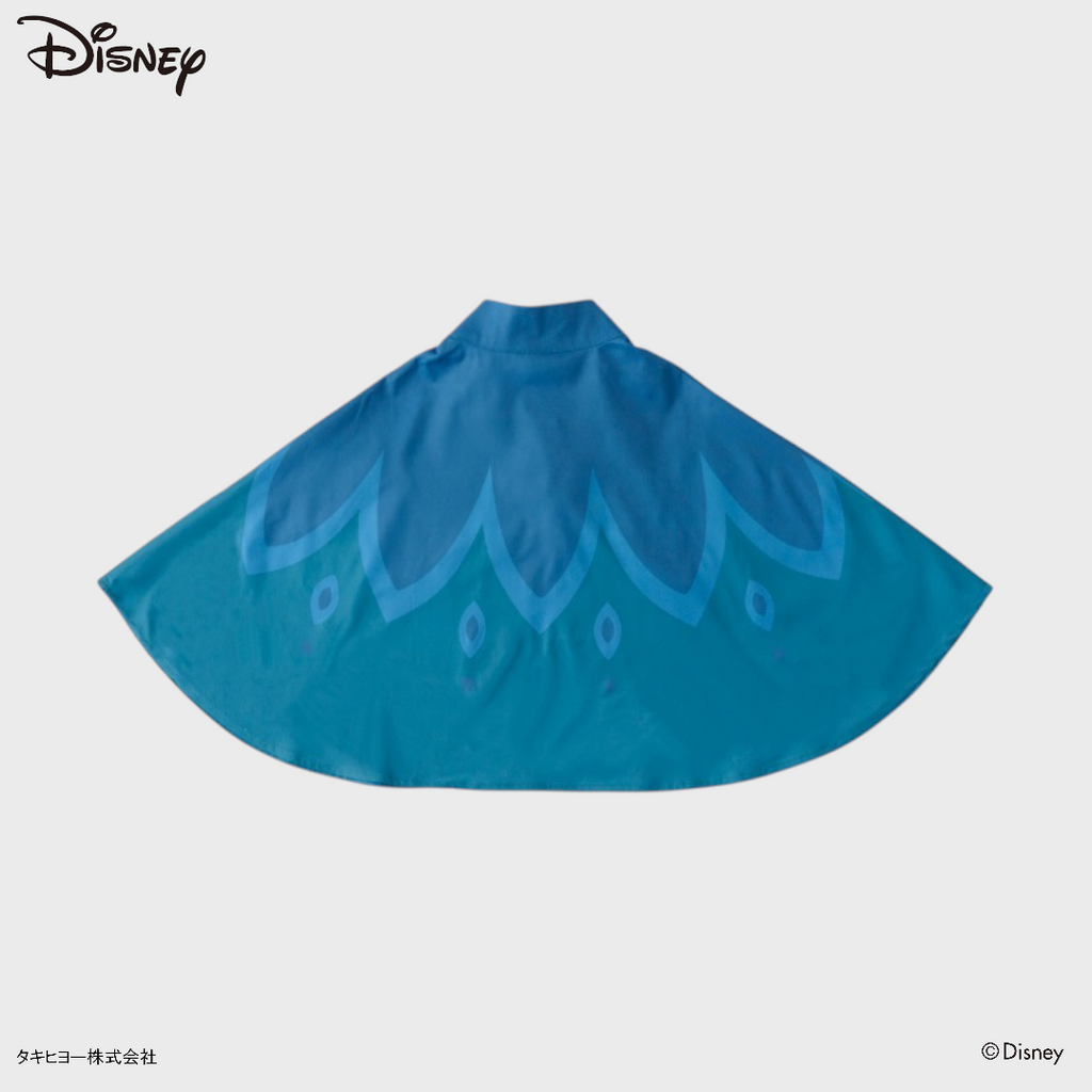 KIDS DISNEY - ANNA BABY CAPE BLUE (110 - 130CM)