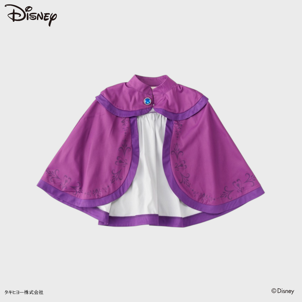 KIDS DISNEY - ANNA BABY CAPE PURPLE (90 - 100CM)