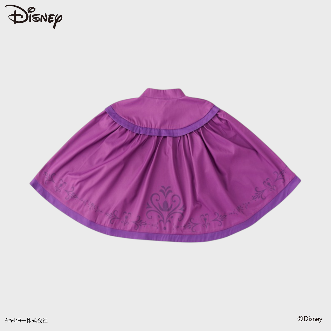 KIDS DISNEY - ANNA BABY CAPE PURPLE (90 - 100CM)