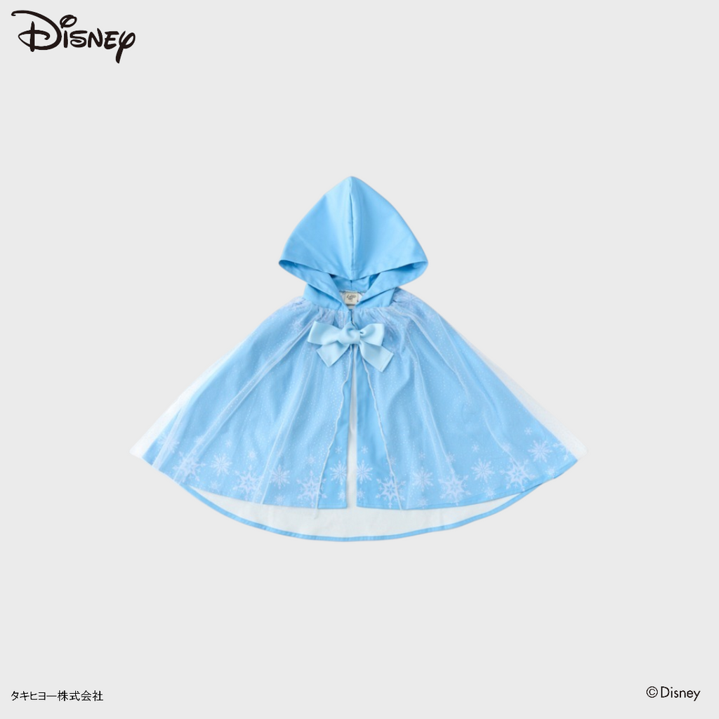 KIDS DISNEY - FROZEN BABY CAPE BLUE (110 - 130CM)