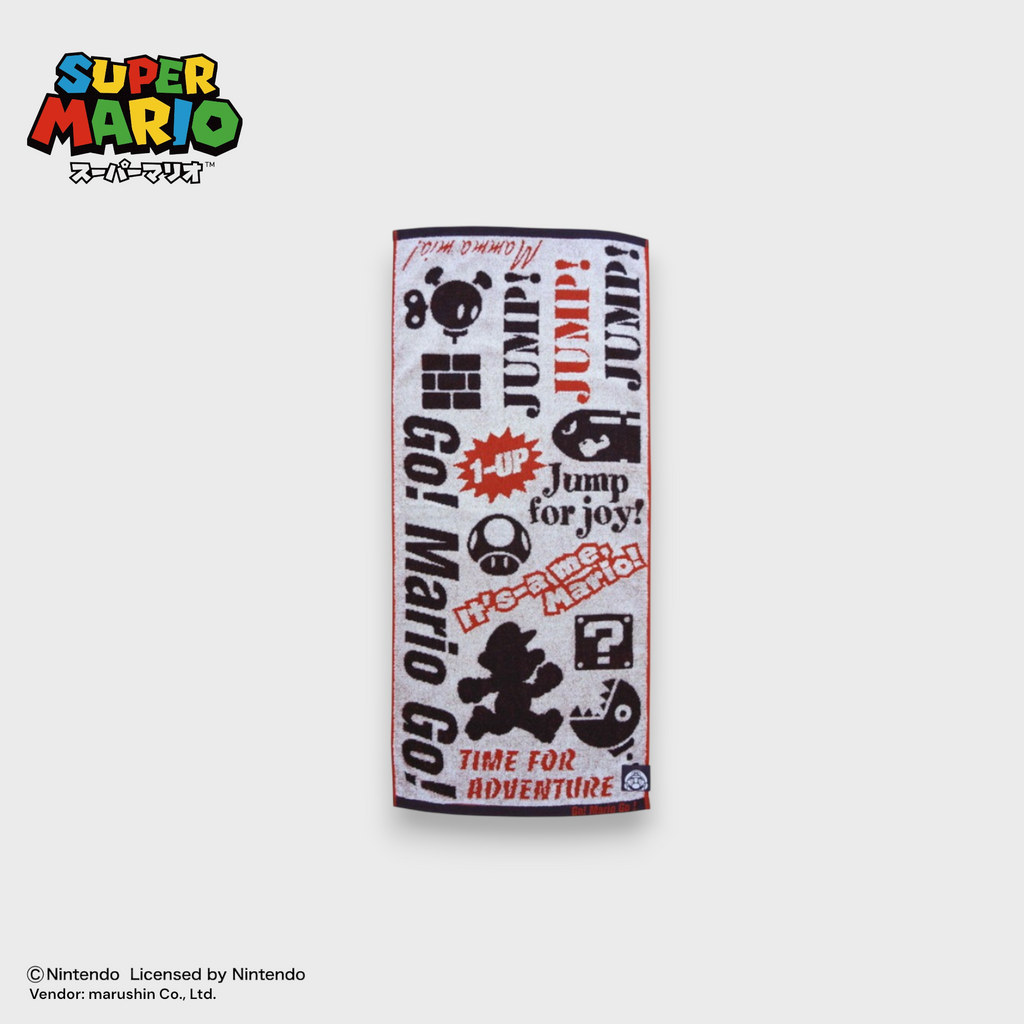 SUPER MARIO - FACE TOWEL