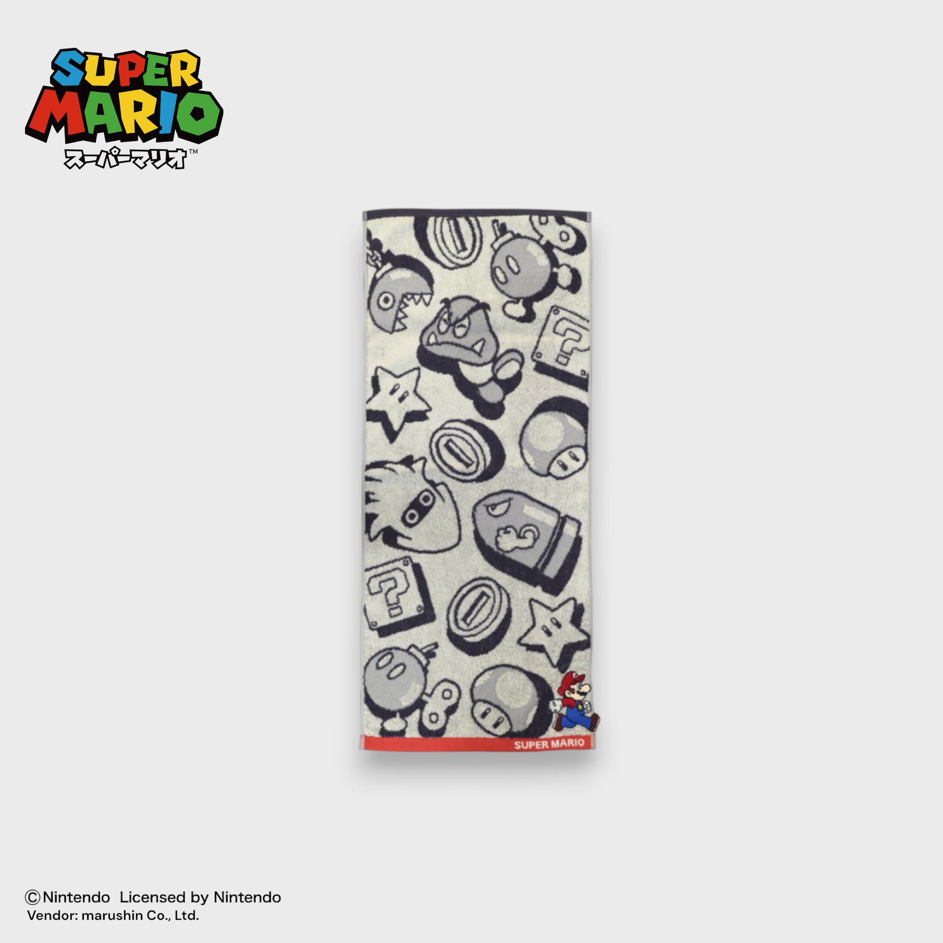SUPER MARIO - FACE TOWEL