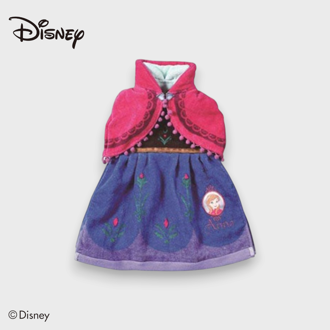 KIDS DISNEY - FROZEN ANNA DRESS TOWEL PINK/PURPLE
