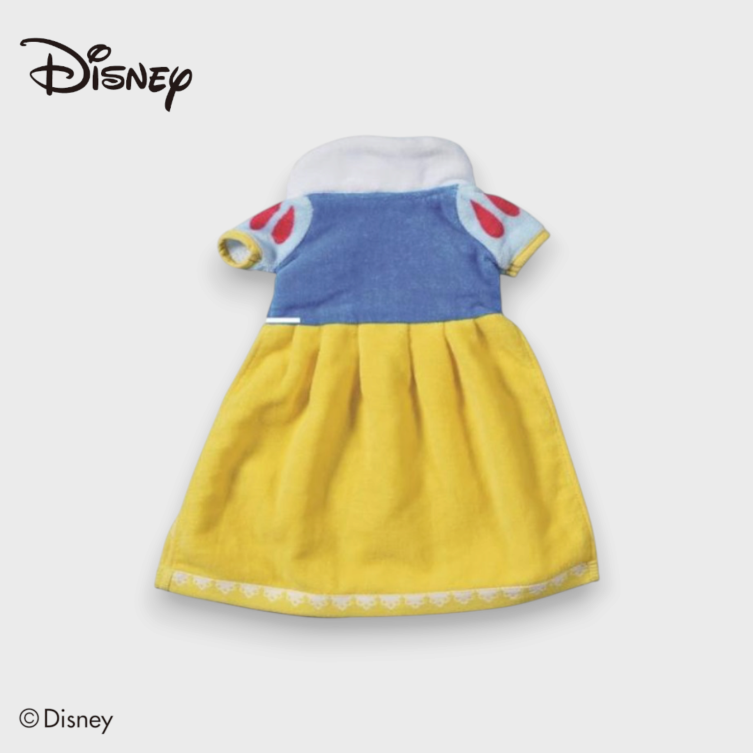 KIDS DISNEY -  SNOW WHITE DRESS TOWEL YELLOW/BLUE