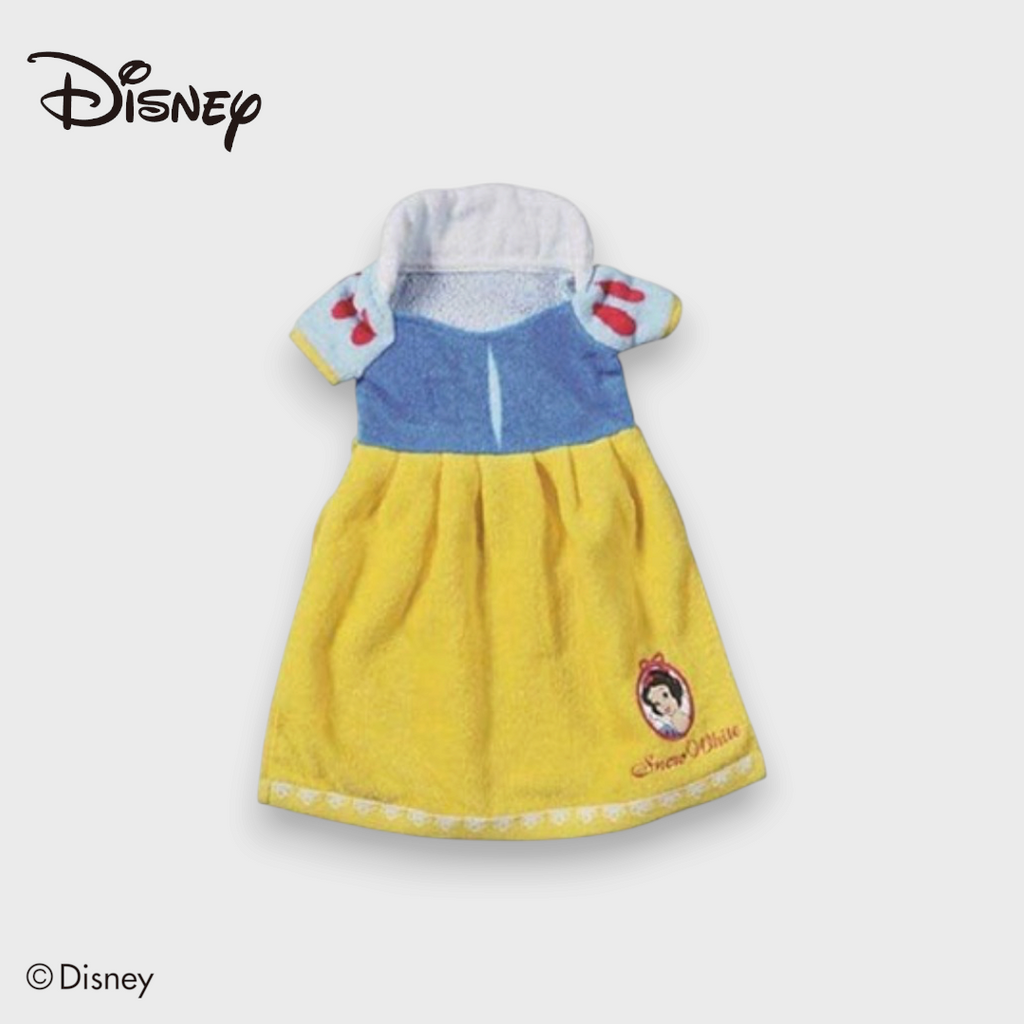 KIDS DISNEY -  SNOW WHITE DRESS TOWEL YELLOW/BLUE