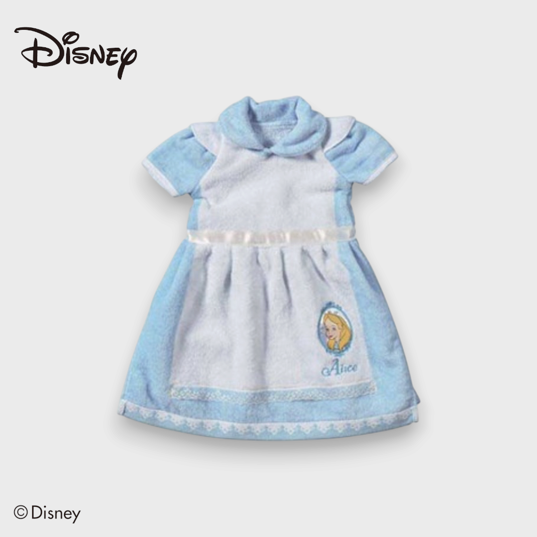KIDS DISNEY - ALICE IN WONDERLAND ALICE DRESS TOWEL LIGHT BLUE/WHITE