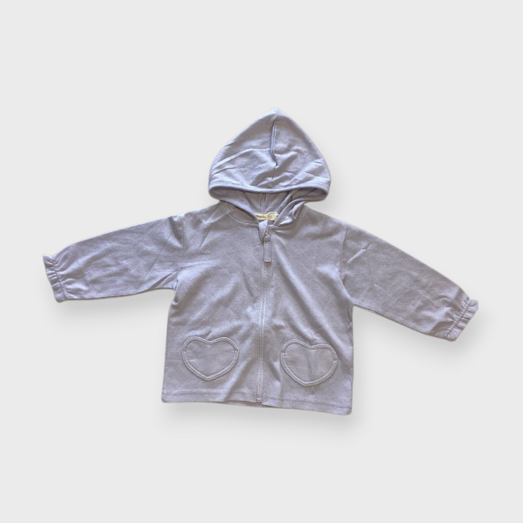 KIDS HEART POCKET BABY HOODIE (90–100CM)