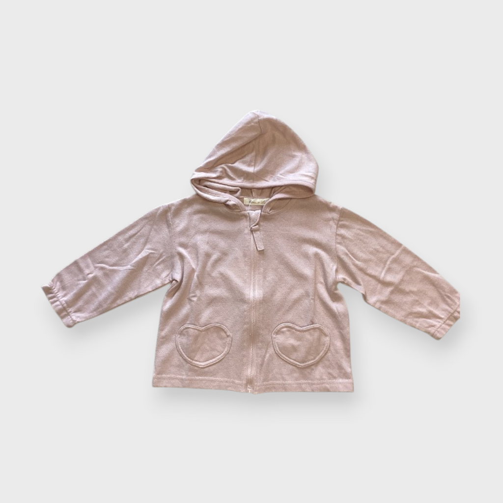 KIDS HEART POCKET BABY HOODIE (90–100CM)