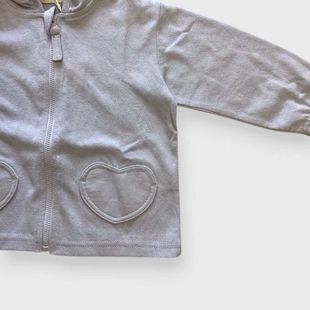 KIDS HEART POCKET BABY HOODIE (90–100CM)