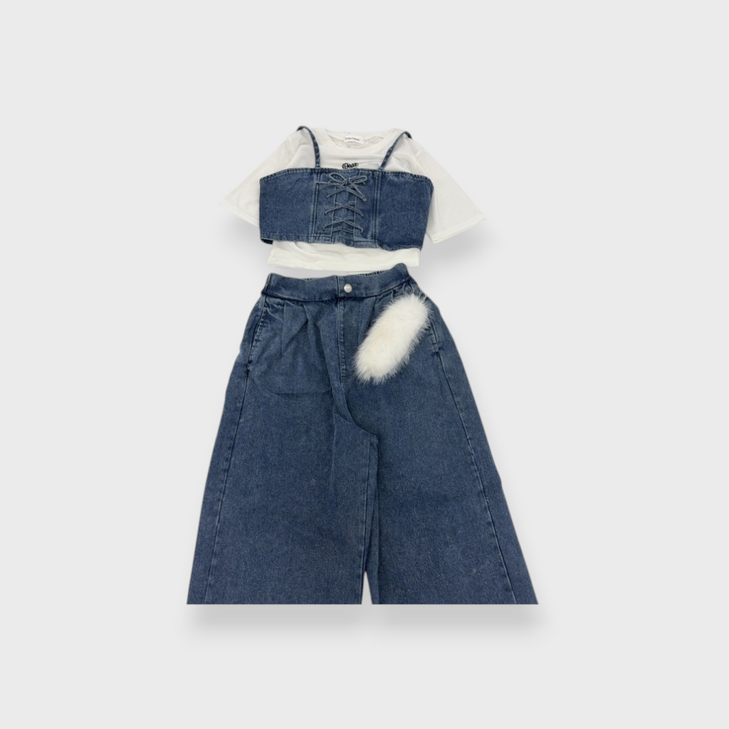 BUSTIER 3-PIECE SET