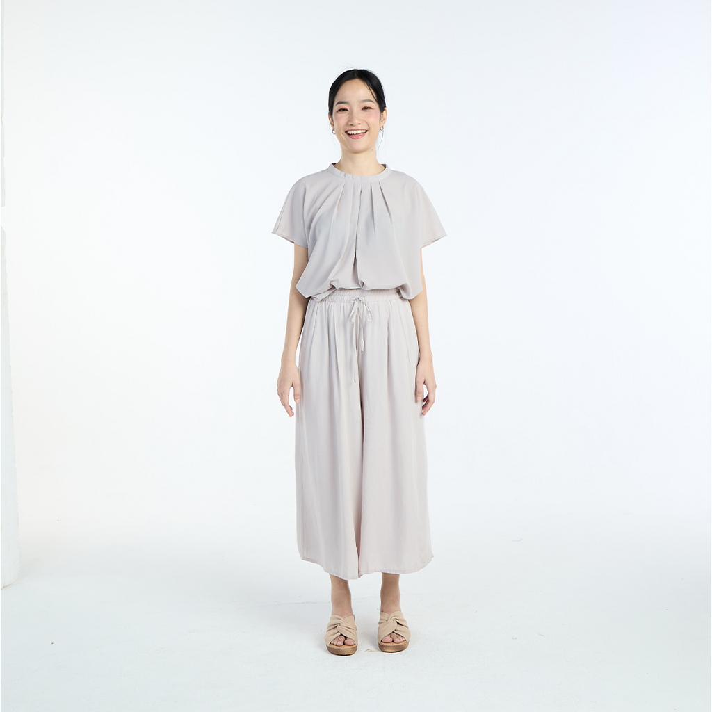 กางเกงขาบานผ้านุ่มพลิ้ว– รุ่นใส่สบาย ลื่นลม เดินแล้วพลิ้ว