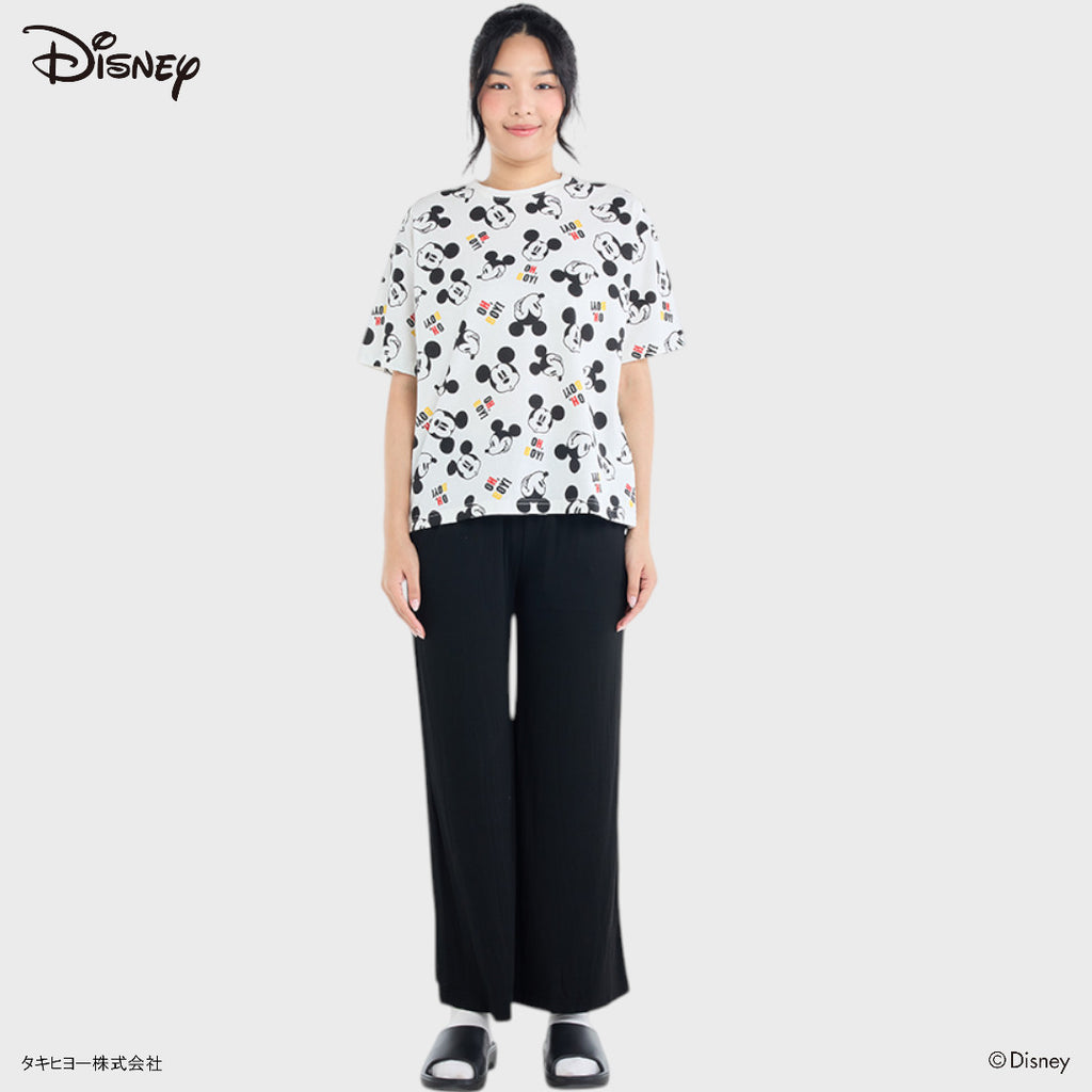 เสื้อยืดมิกกี้เมาส์ลาย “OH, BOY!”  — สดใสคลาสสิก (Size S-LL)