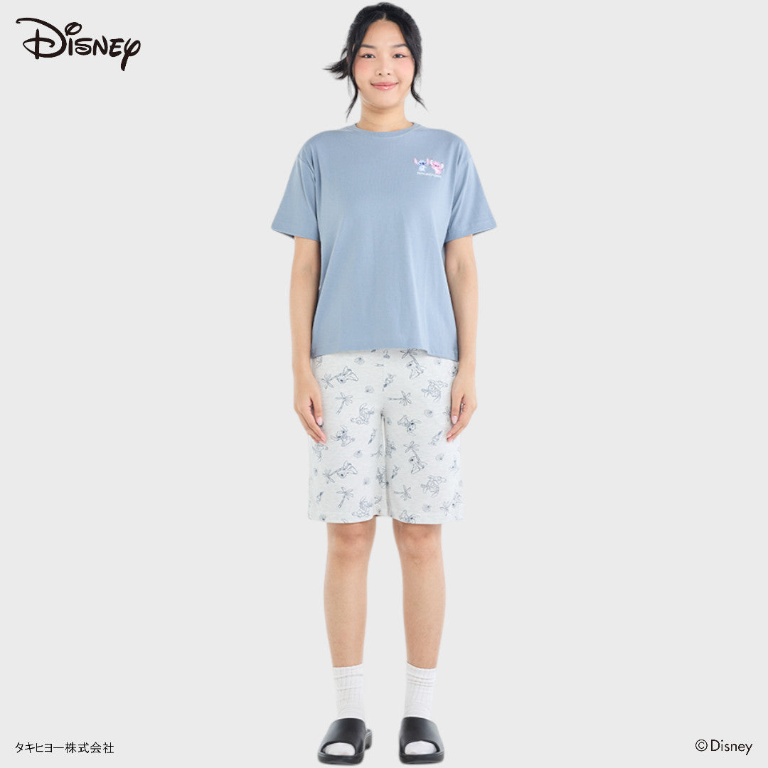 เสื้อยืด Stitch & Angel คู่น่ารักทะลุจักรวาล (Size S-LL)