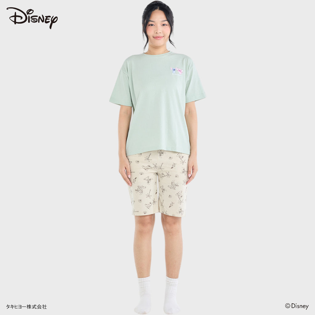 เสื้อยืด Stitch & Angel คู่น่ารักทะลุจักรวาล (Size S-LL)