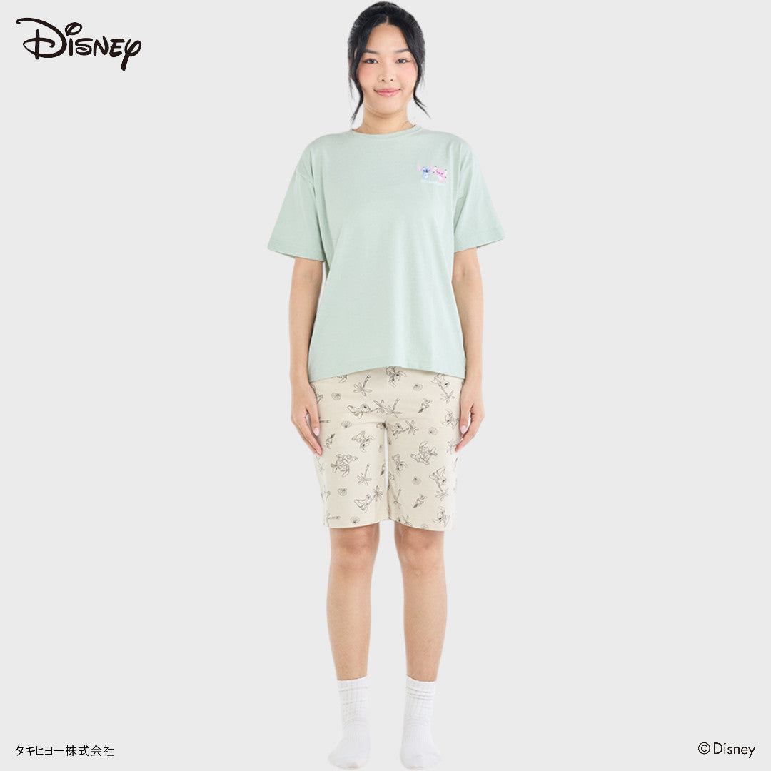 เสื้อยืด Stitch & Angel คู่น่ารักทะลุจักรวาล (Size S-LL)
