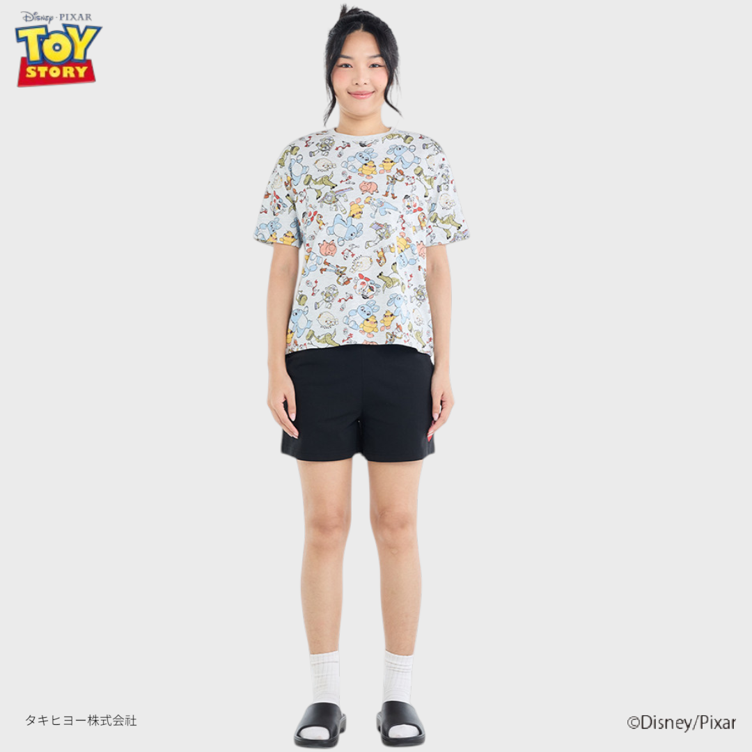 กางเกงขาสั้น Toy Story Lotso ลายจิ๋วแต่ใจใหญ่  (Size S-LL)