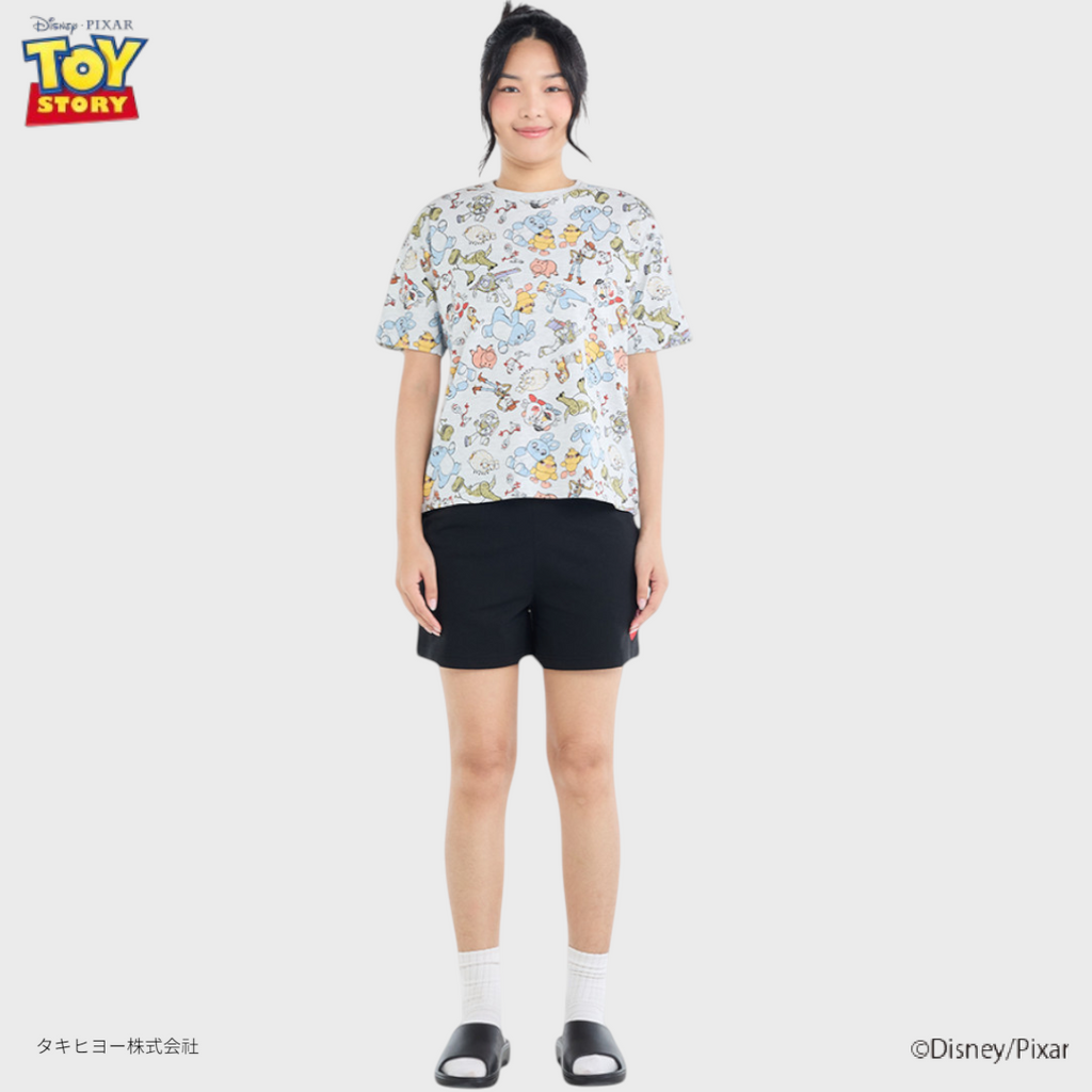 เสื้อยืด Toy Story ลายแก๊งของเล่นสุดป่วน (Size S-LL)