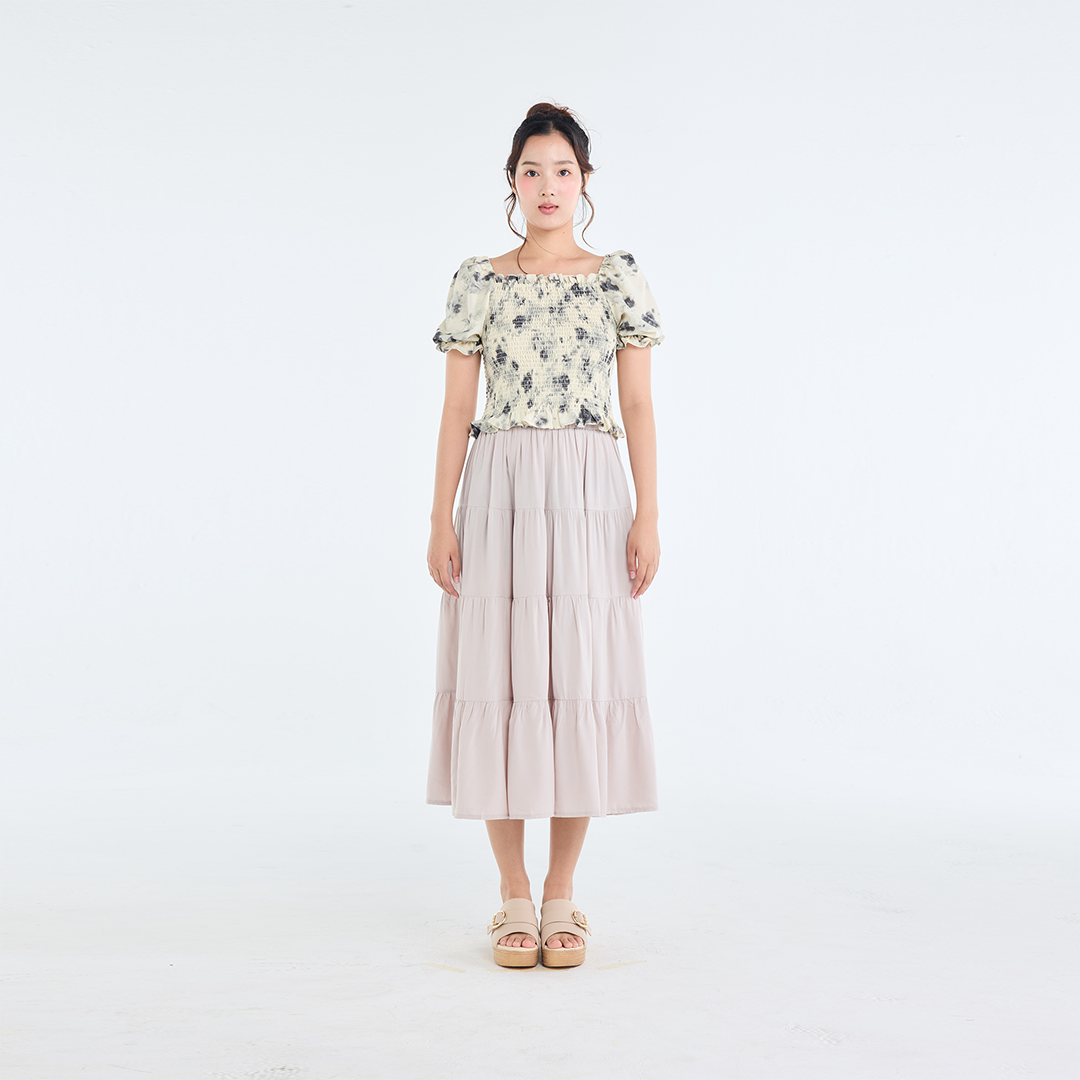 กระโปรงพลีทยาว – แต่งตัวง่าย ใส่สบาย เดินพลิ้วทุกก้าว