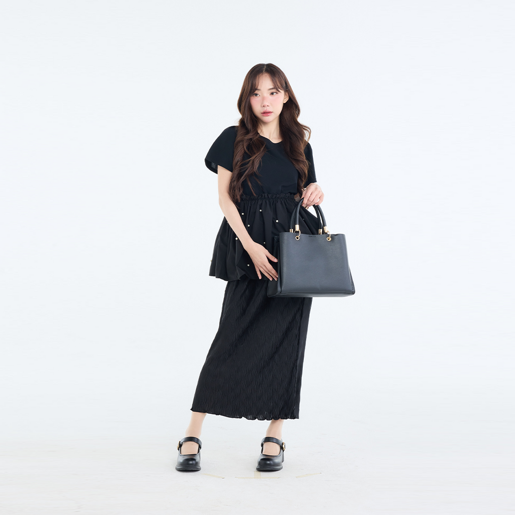 LADIES SQUARE TOTE BAG