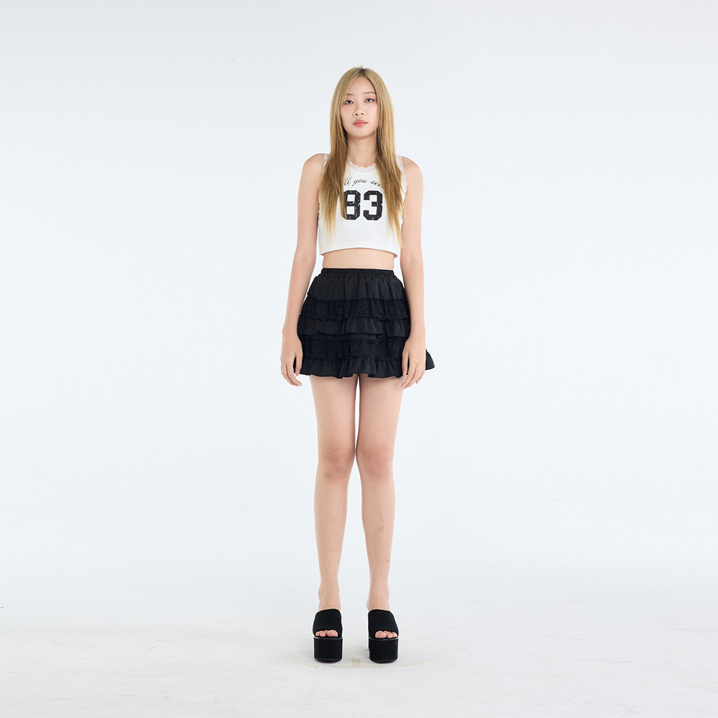 เสื้อกล้าม All You Need 83 — รุ่นมินิมอลสไตล์เนิร์ดน่ารัก (มีตัวอักษร 2 สีให้เลือก!)