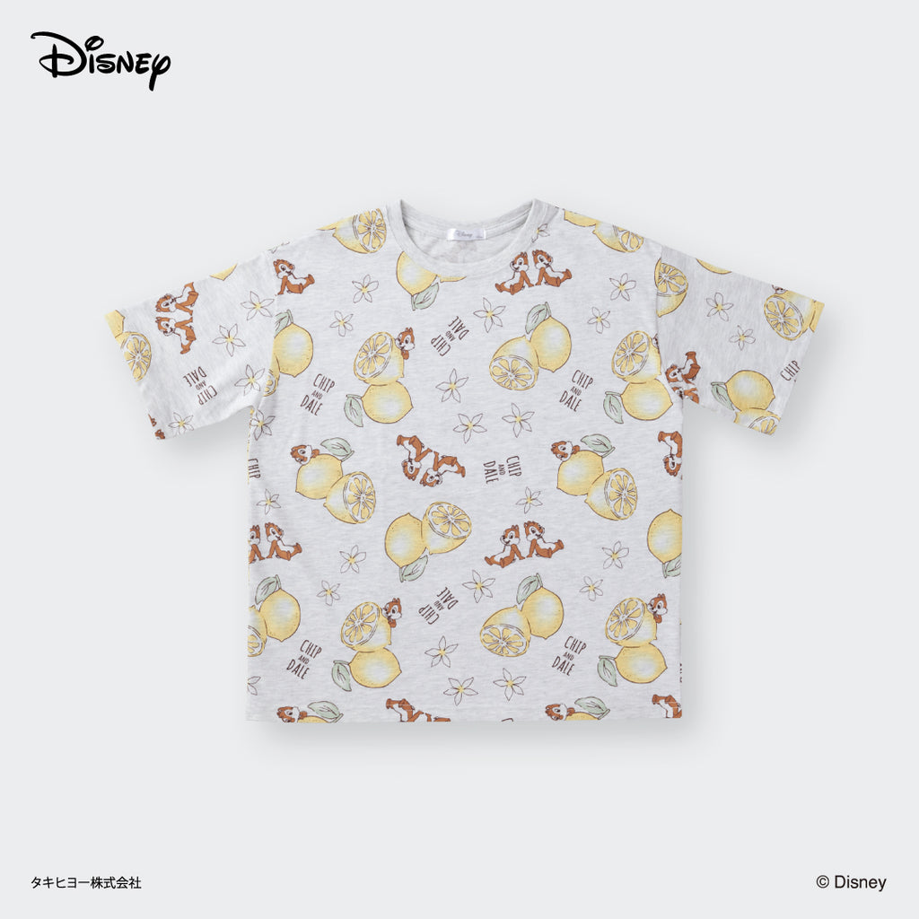 เสื้อยืดลายชิพกับเดล x เลมอนสดใสและสดชื่น