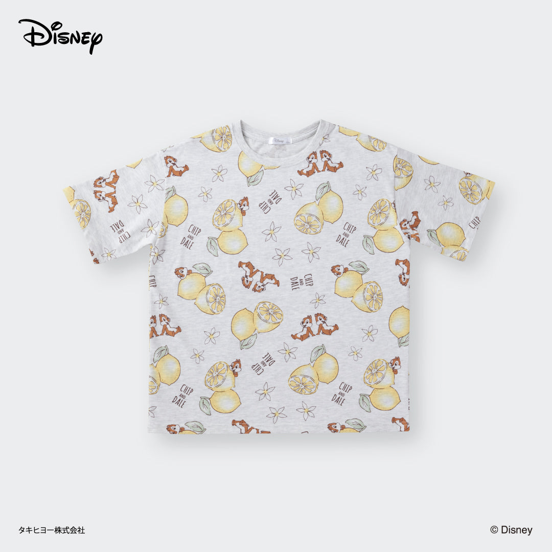 เสื้อยืดลายชิพกับเดล x เลมอนสดใสและสดชื่น