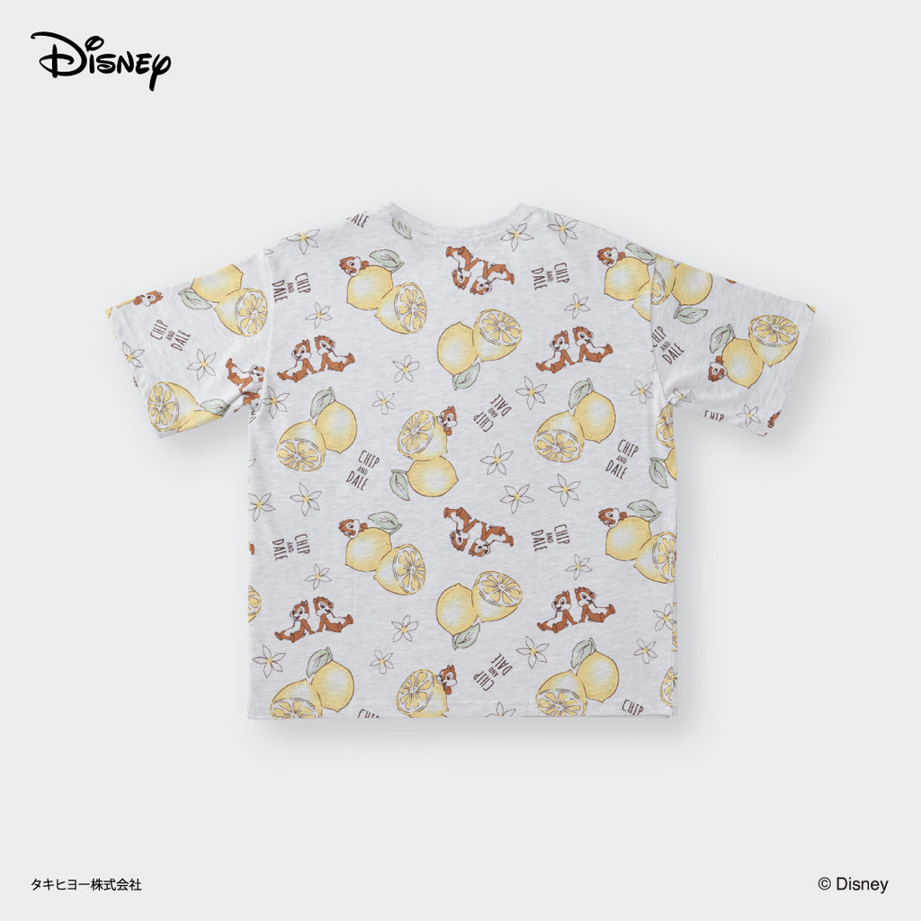 เสื้อยืดลายชิพกับเดล x เลมอนสดใสและสดชื่น