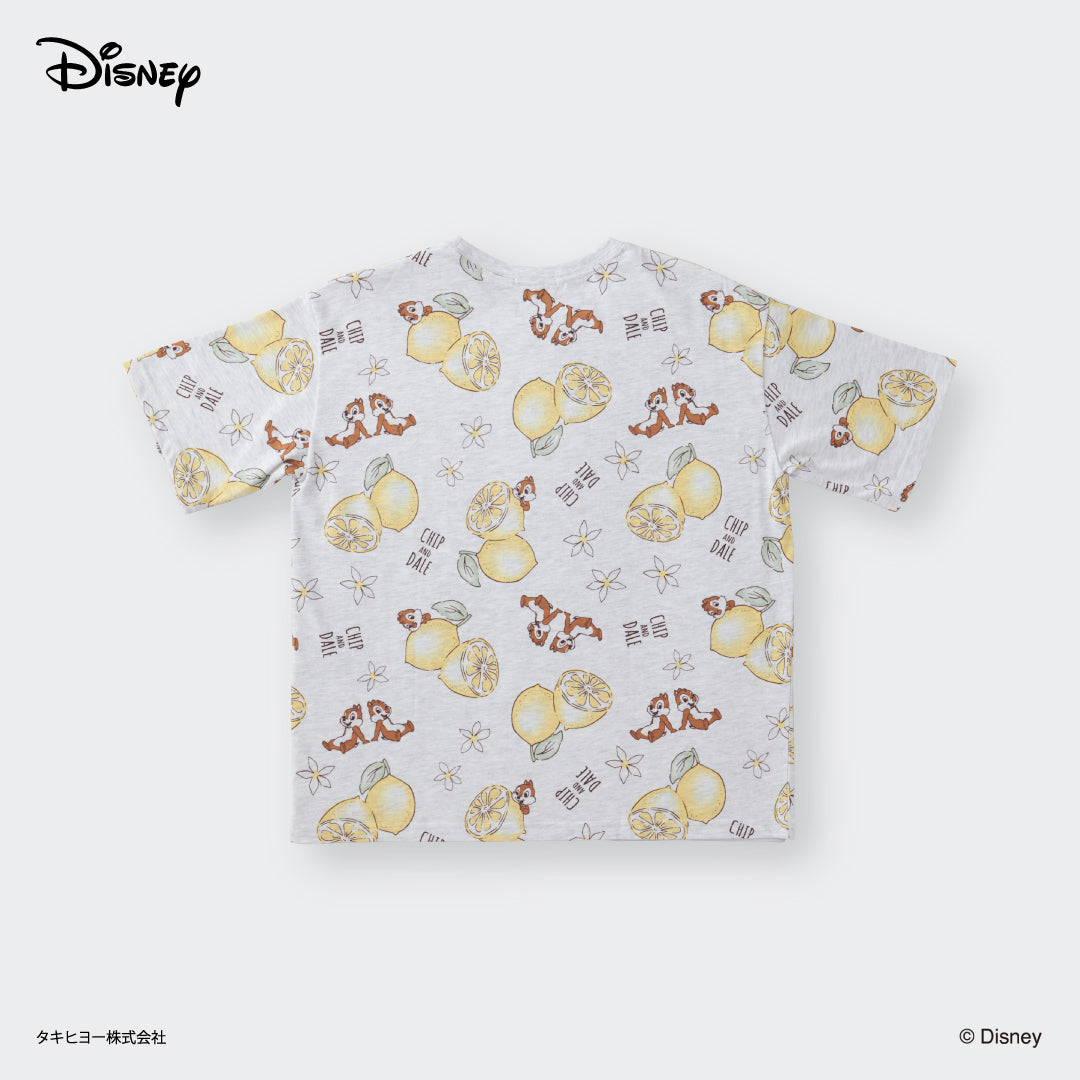 เสื้อยืดลายชิพกับเดล x เลมอนสดใสและสดชื่น