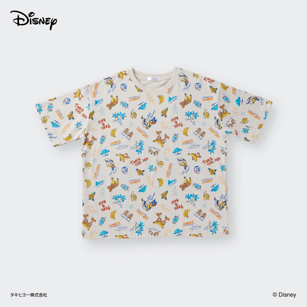 เสื้อยืดโดนัลด์ ดั๊ก x ชิพแอนด์เดล ทีมป่วนรวมตัว