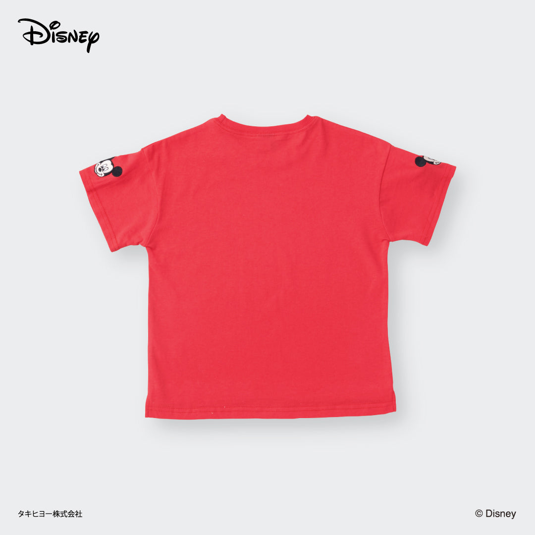 เสื้อยืดมิกกี้เมาส์ สีแดงสด – คิวท์แบบคลาสสิก น่ารักแบบดิสนีย์