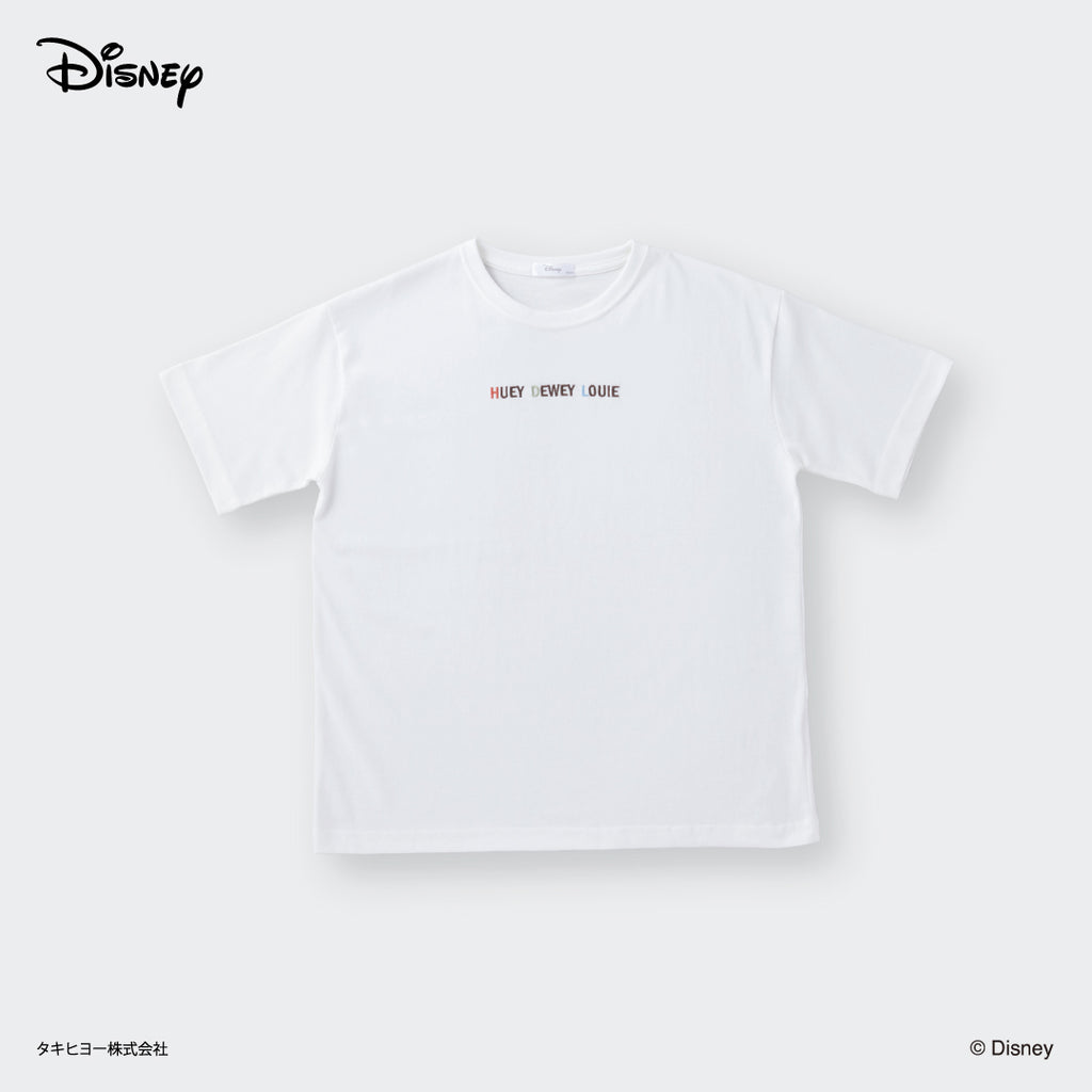 เสื้อยืด Summer Fun ลาย Huey Dewey Louie วิ่งรับลมและแสงแดด