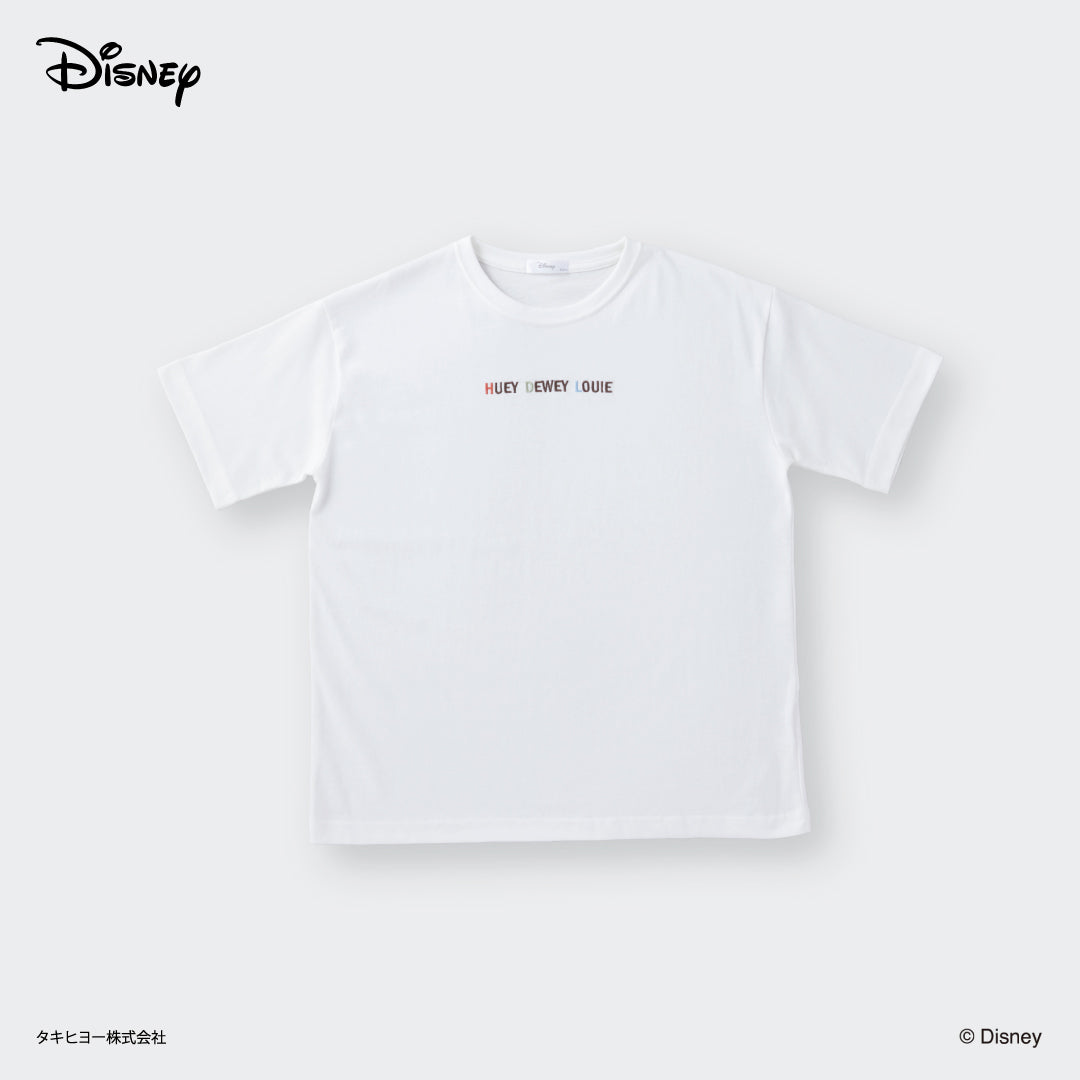 เสื้อยืด Summer Fun ลาย Huey Dewey Louie วิ่งรับลมและแสงแดด