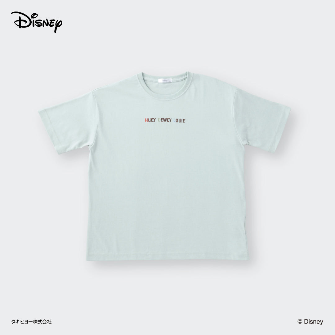 เสื้อยืด Summer Fun ลาย Huey Dewey Louie วิ่งรับลมและแสงแดด