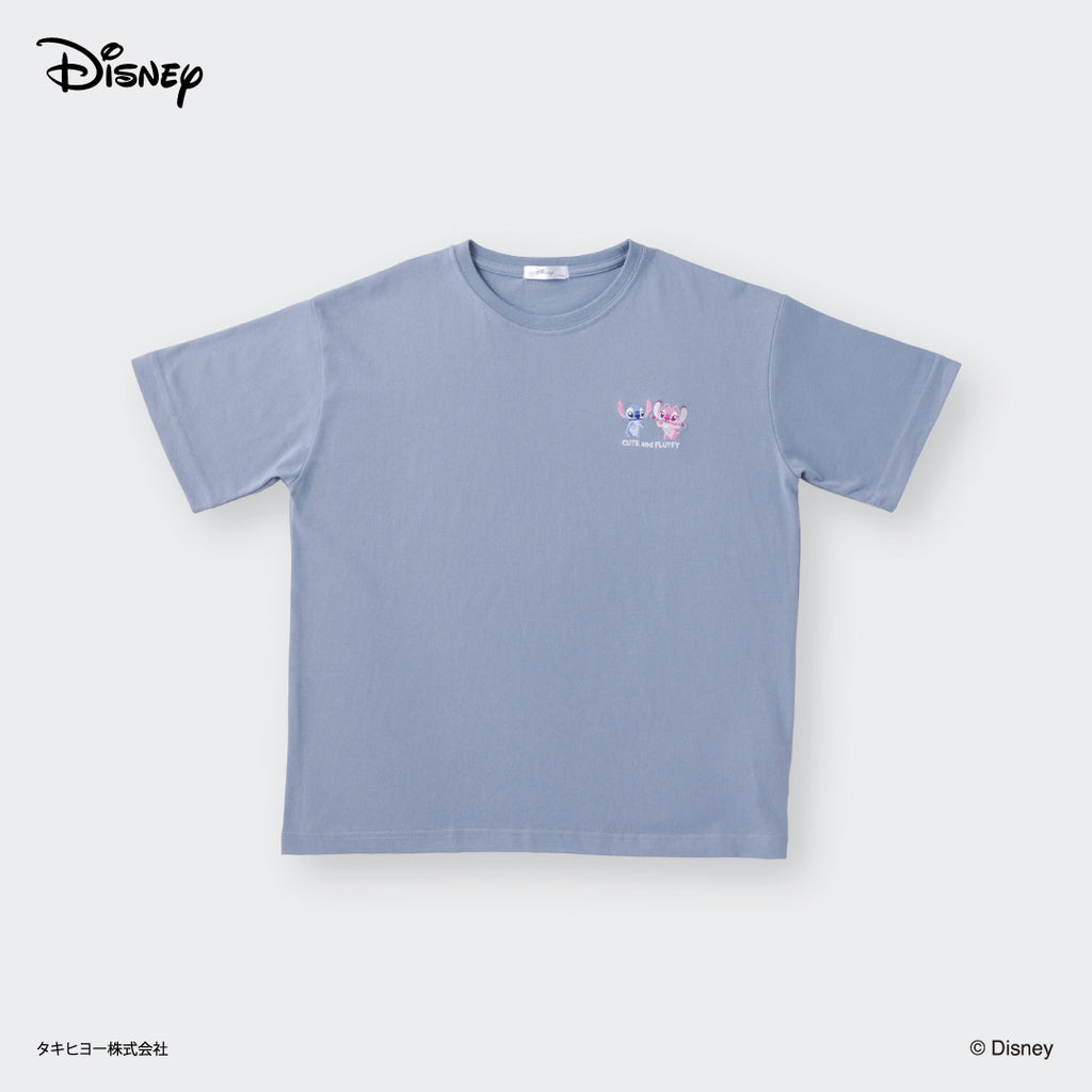 เสื้อยืด Stitch & Angel คู่น่ารักทะลุจักรวาล