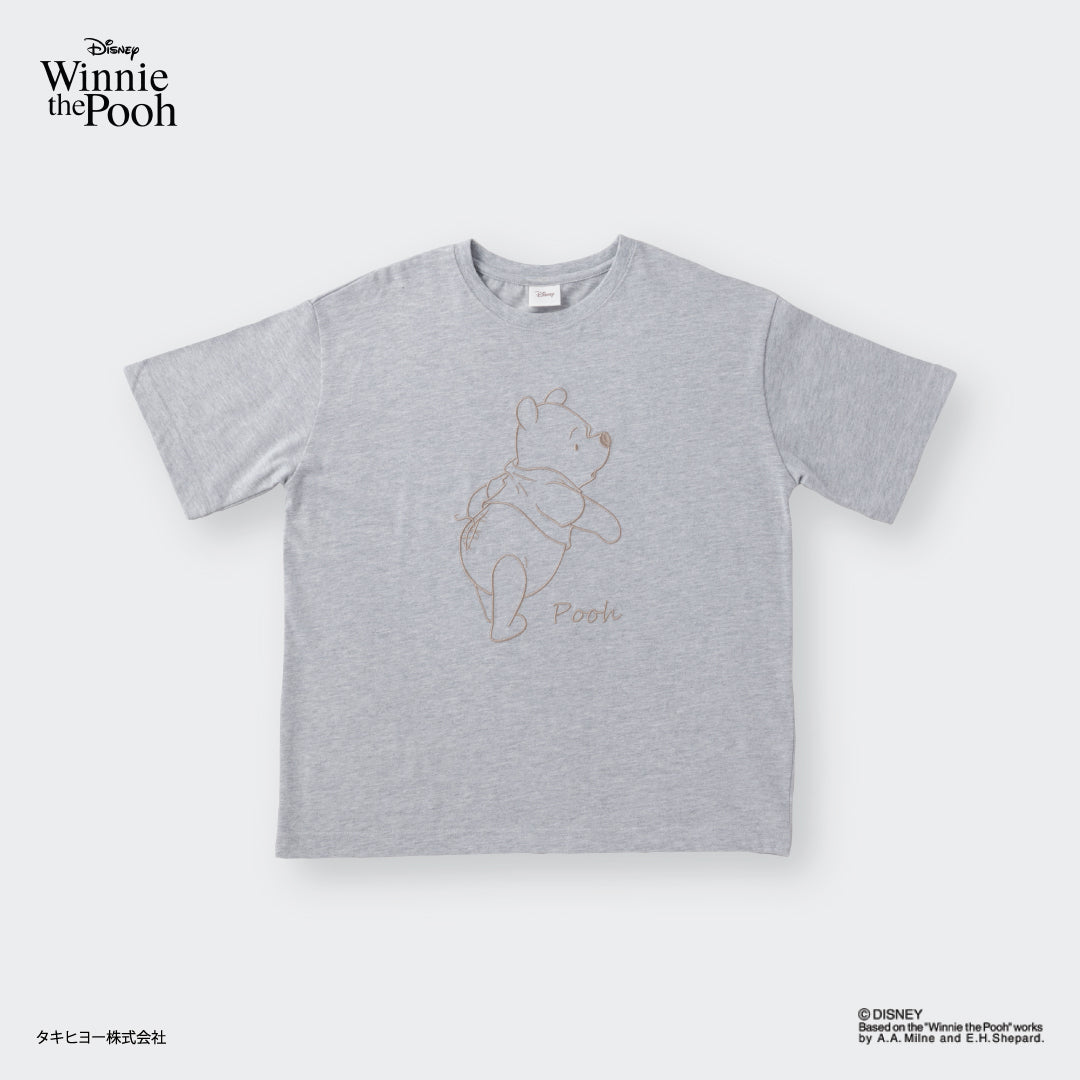 เสื้อยืดหมีพูห์ Pooh ลายเส้นอบอุ่น – น่ารักแบบสุขุมใส่ได้ทุกวัน