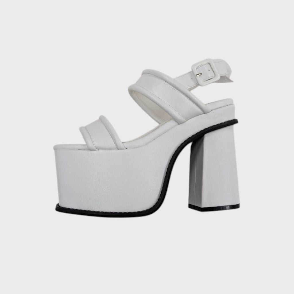 Volume Strap Platform Sandals