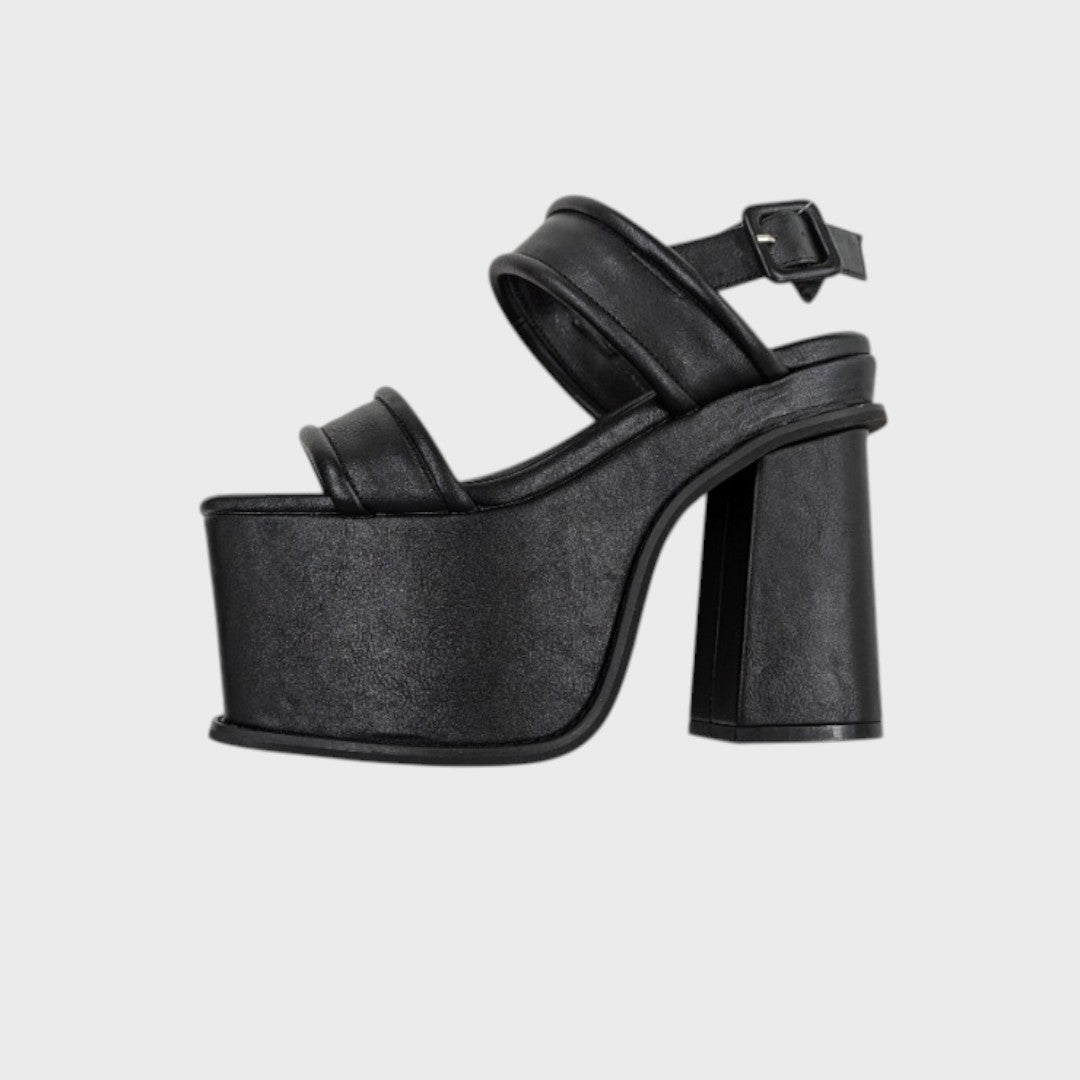 Volume Strap Platform Sandals