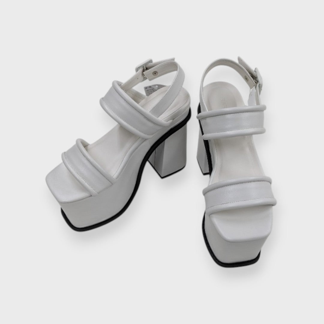 Volume Strap Platform Sandals